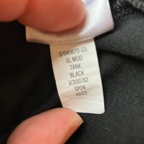 NWT Gap Modern Tank Top Black Womens size Small Tall - Picture 7 of 9